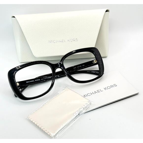 Michael Kors MK4104U Pert RX BLACK GLASSES SUNGLASSES FRAMES (NO LENSES) IN CASE - Picture 5 of 7